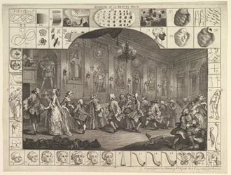 Rozbor krásy, talíř 2, 5. března 1753.