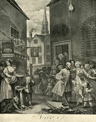 Covent Garden v poledne, 1738, 1925.