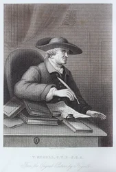 Rytina T. Morell od Williama Hogartha