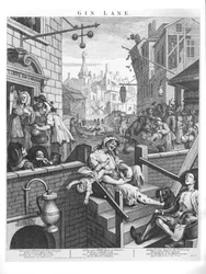 Ginová ulička, 1751