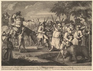 Hudibras First Adventure Dvanáct velkých ilustrací pro Samuela Butlerse Hudi..., únor 1725-26.