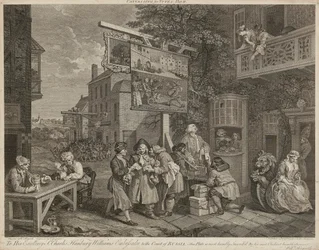 Humours of An Election (Set of Four) (rytina)