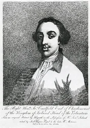James Caulfield, 1. hrabě z Charlemontu, vyryl Joseph Haynes, 1782