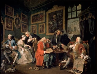 Manželství podle módy: 1, Manželská smlouva, 1743