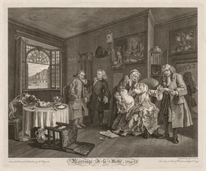 Manželství à la Mode: Smrt hraběnky, 1745.