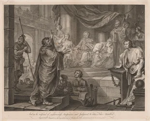 Pavla před Félixovou velkou deskou, 1752.