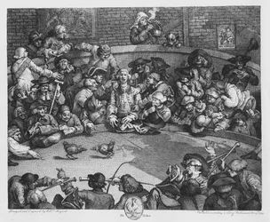 Pit Ticket, 5. listopadu 1759 (rytina) (čb foto)
