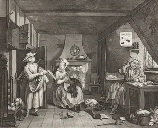 Zoufalý básník. 1736/40