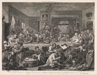 Volby, tabule 1: „Volební hostina“
