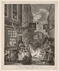 Čtyři časy dne: Noc, 1738.