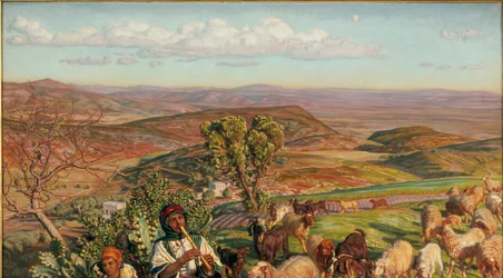 Planina Esdraelon z výšin nad Nazaretem, 1876