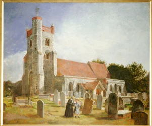 Starý kostel, Ewell, 1847
