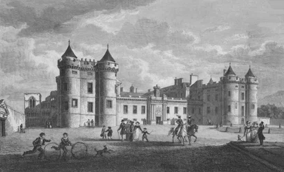 Palác Holyrood, 1831.