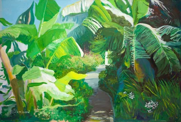 Morne Rouge, Grenada (olej na palubě)