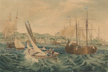 Karanténa, Staten Island, 1833.