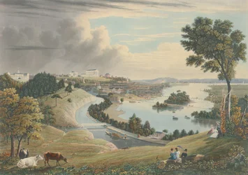 Richmond: Z kopce nad vodárnami, publikoval 1834.