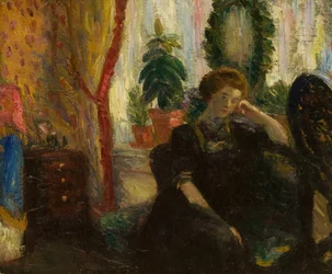 Umělcova žena, c. 1905.