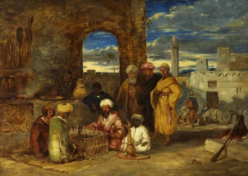 Arabové Hrají šachy