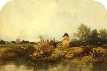 Na Medway, možná 1841 (olej na plátně)