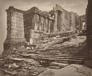 Propylaea z jihozápadu,1882 (foto)