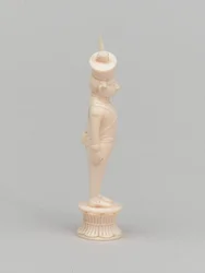 Bílý pěšec, šachová figurka, Indie