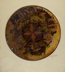 Pa. Německý štítek, c. 1937.