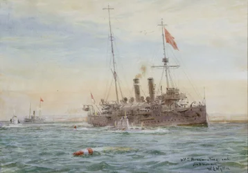 "HMS Bonaventure a ponorky" RMG PW2083