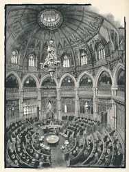 The Guildhall - Council Chamber, 1891
