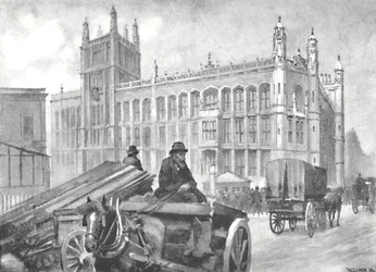 The Record Office, Fetter Lane, 1891