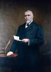 Sir William White (1845-1913), asi 1902 (olej na plátně)