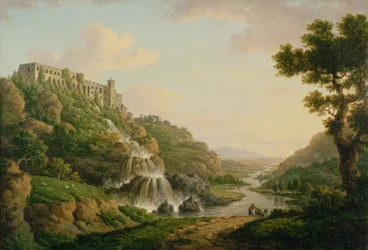 Vila Maecenas Tivoli, cca 1770 (akvarel)