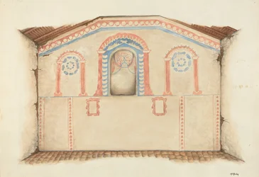 Nástěnná malba Reredos, 1939.
