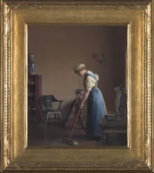 Zametání dívek, kolem roku 1912