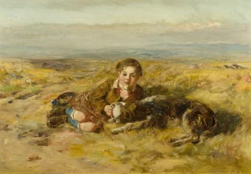 The Wee Herd Laddie [dříve katalogizované jako Chlapec a pes]