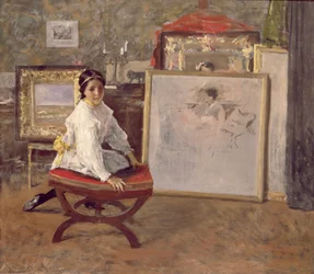 Mluvil jsi ke mně, asi 1897 (olej na plátně)
