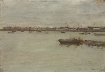 Gray Day on the Bay, c. 1886.