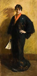 Modré kimono