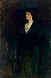 Smaragdová dáma, kolem 1896-1900