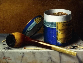 Tabák a dýmka, 1877