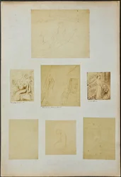 Studie k filmům "The Gay Goshawk", "Wreck of a Sailing Boat", "Lady Clare" a dalším skicám.