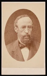 Portrét Jamese Crolla 1821-1890, před rokem 1876.