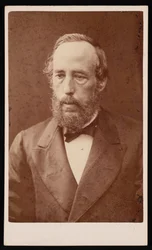 Portrét Jamese Crolla 1821-1890, před rokem 1876.