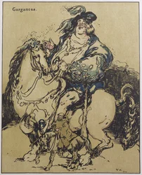 Gargantua, ilustrace z 