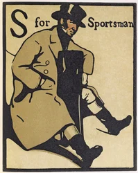 S for Sportsman, ilustrace z 