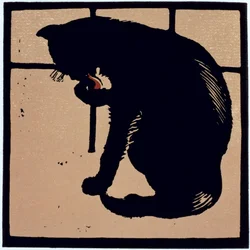 The Un-Common Cat, z „The Square Book of Animals“, původně vydáno v roce 1900 (barevně lito)
