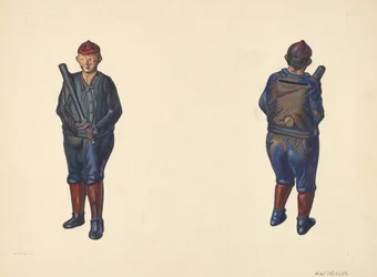 Banka mincí hráčů baseballu, c. 1938.