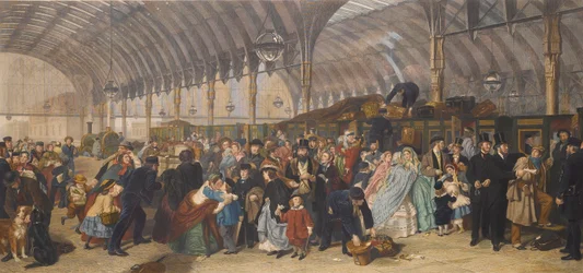 Nádraží, 1866.