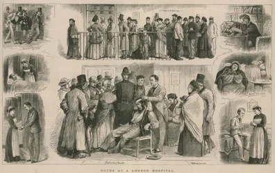 Poznámky v londýnské nemocnici