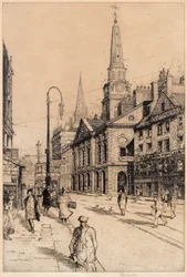 Old Town House, Dundee, cca 1930 (lept)