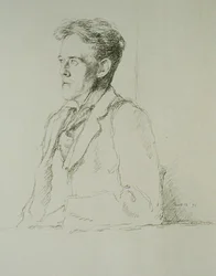Portrét Hilaire Belloc (1870-1953)